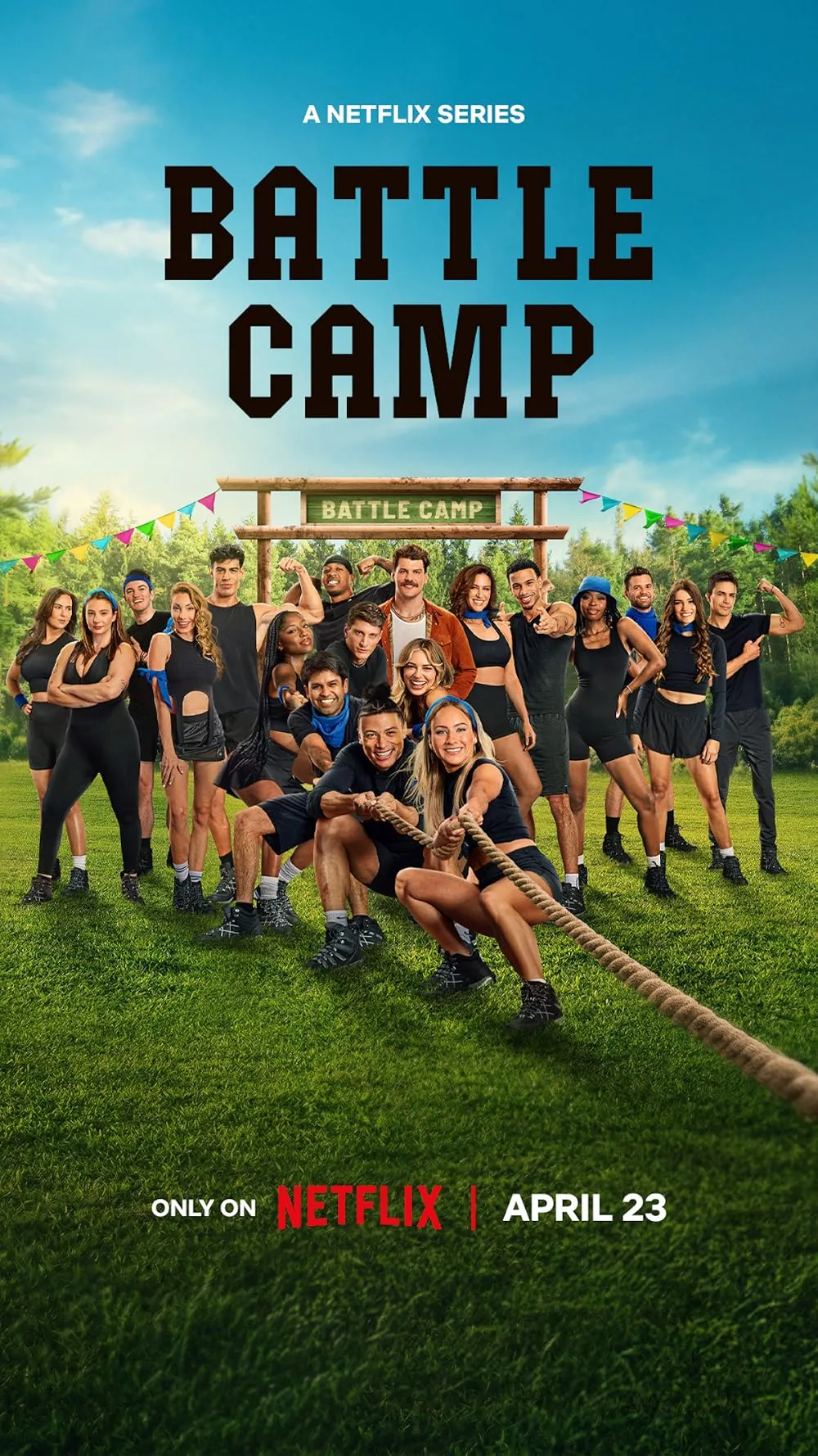 Battle Camp Netflix series poster